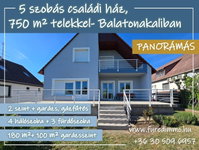 Eladó családi ház, Balatonakaliban 140 M Ft, 5 szobás