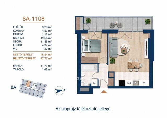 Eladó téglalakás, Budapesten, III. kerületben 97.9 M Ft