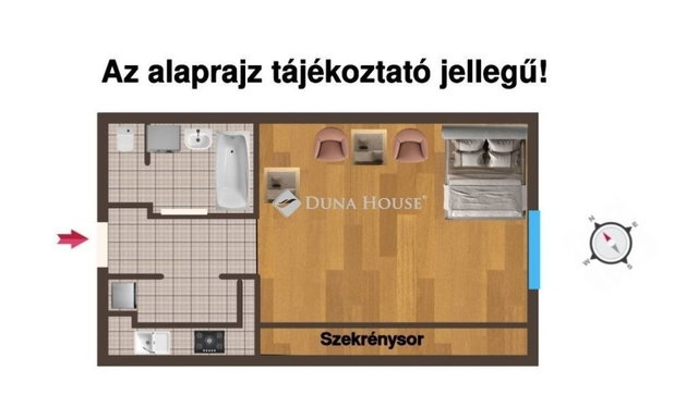 Kiadó téglalakás, albérlet, Budapesten, VII. kerületben