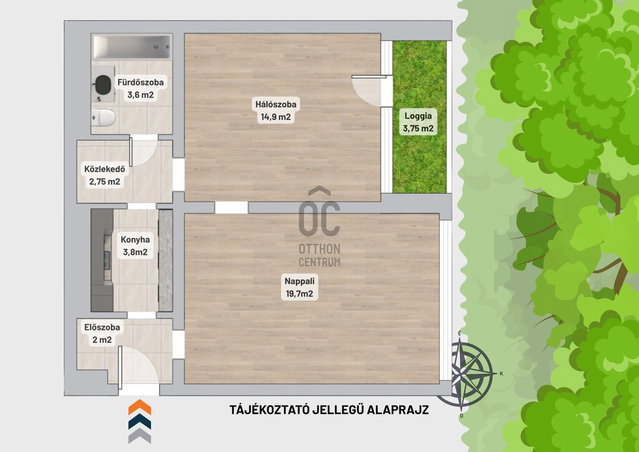 Eladó panellakás, Budapesten, XIV. kerületben 74 M Ft, 2 szobás