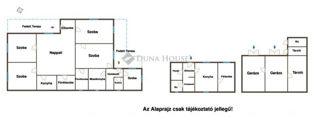 Eladó családi ház, Sülysápon 91.5 M Ft, 6+1 szobás