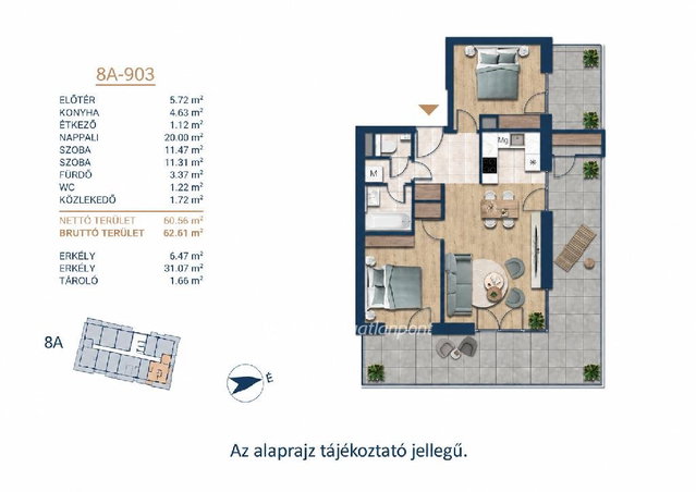 Eladó téglalakás, Budapesten, III. kerületben 140.2 M Ft
