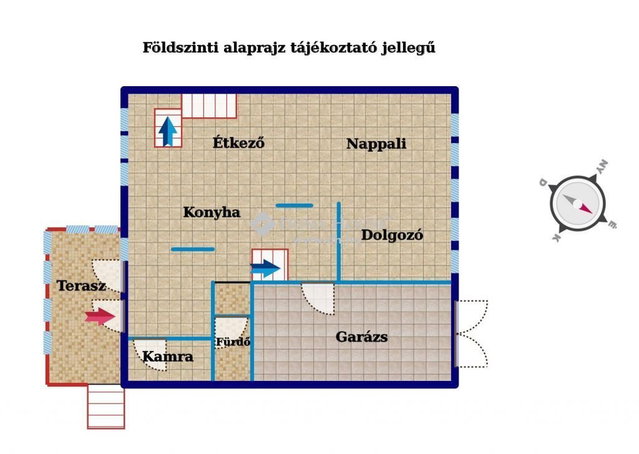 Eladó ikerház, Vasváron 70 M Ft, 4+1 szobás
