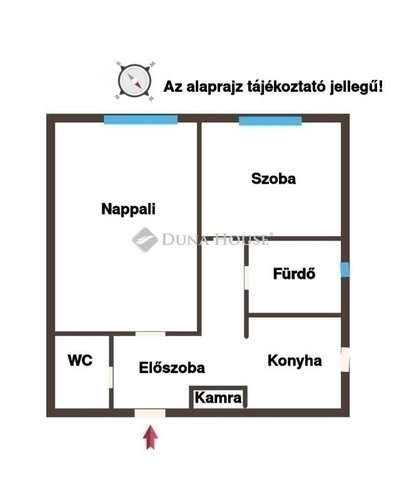 Eladó téglalakás, Budapesten, IX. kerületben 69.9 M Ft, 2 szobás