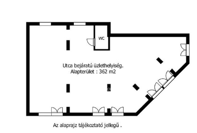 Kiadó üzlethelyiség, Budapesten, XIV. kerületben 2896 E Ft / hó