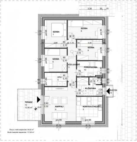 Eladó családi ház, Bodajkon 80.85 M Ft, 5 szobás