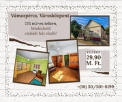 Eladó családi ház, Vámospércsen 29.9 M Ft, 2 szobás