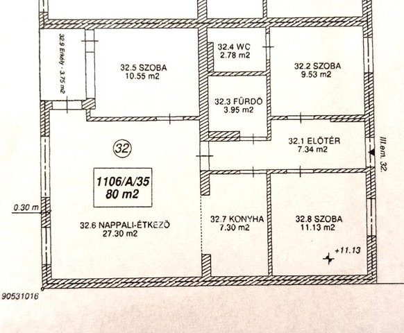 Eladó téglalakás, Szolnokon 92 M Ft, 1+3 szobás