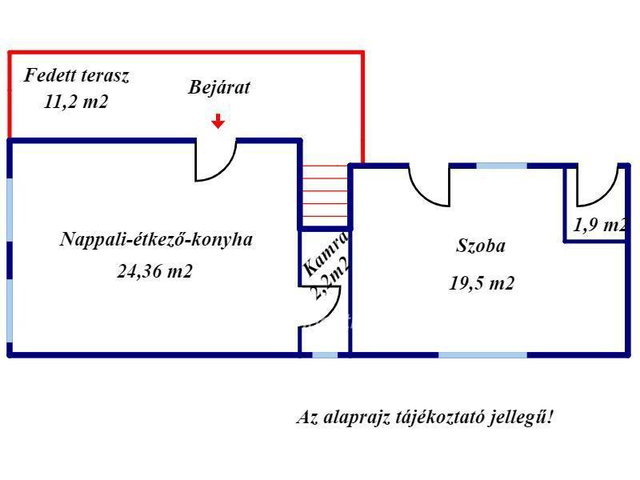 Eladó mezogazdasagi ingatlan, Baján 7.9 M Ft, 2 szobás