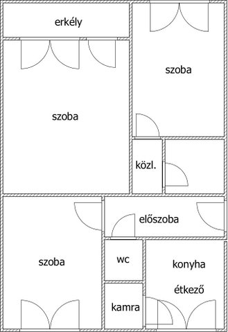 Eladó téglalakás, Cegléden 63.99 M Ft, 3 szobás