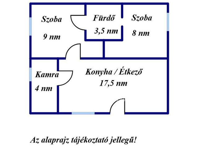 Eladó családi ház, Gyulán 52 M Ft, 2+1 szobás