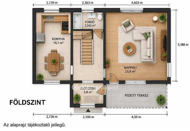 Eladó családi ház, Érden 133 M Ft, 4 szobás