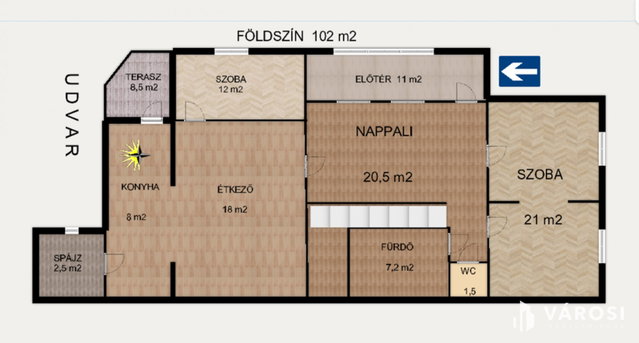 Eladó családi ház, Hódmezővásárhelyen 84 M Ft, 6 szobás
