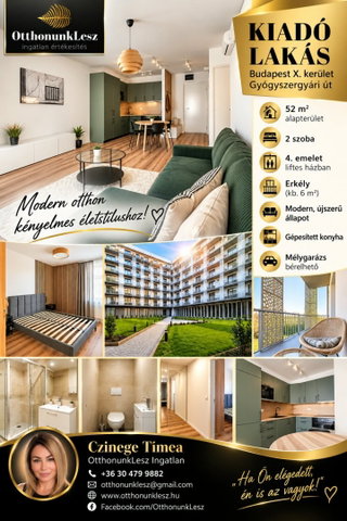 Kiadó téglalakás, albérlet, X. kerületben, Gyógyszergyári utcában