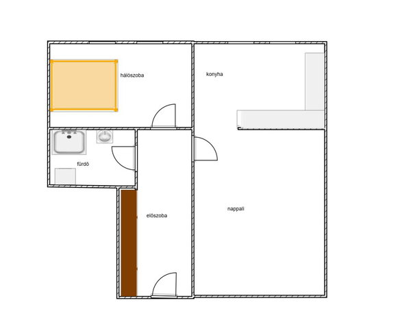 Eladó téglalakás, Mosonmagyaróváron 35.95 M Ft, 1+1 szobás