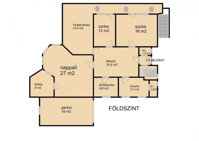 Eladó családi ház, Csopakon 299 M Ft, 7 szobás