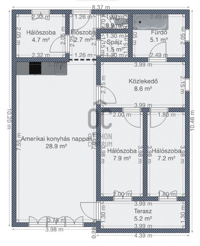 Eladó téglalakás, Budapesten, XIV. kerületben 100 M Ft, 4 szobás