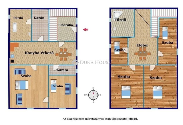 Eladó családi ház, Pócsmegyeren 74.9 M Ft, 5 szobás