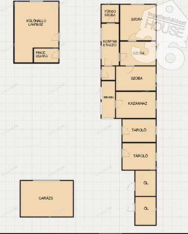 Eladó családi ház, Szabadszálláson 19.9 M Ft, 3 szobás