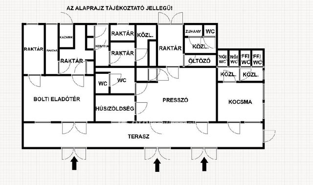 Eladó üzlethelyiség, Újszilváson 49.9 M Ft