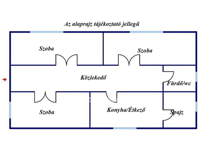 Eladó családi ház, Alsózsolcán 31.5 M Ft, 3 szobás