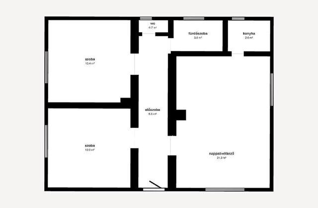 Eladó családi ház, Tunyogmatolcson 21.5 M Ft, 2 szobás