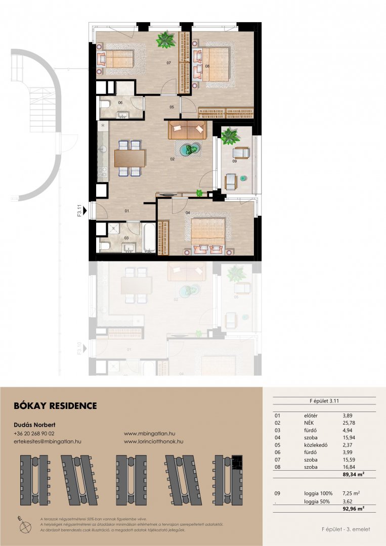 4 bed · 89m² · 116.206.250 ft
