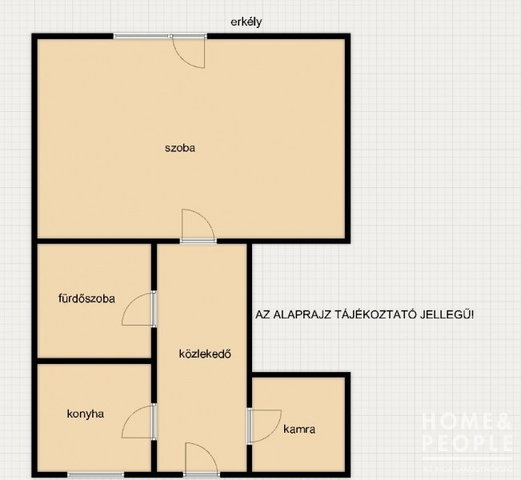 Eladó téglalakás, Hódmezővásárhelyen 32.4 M Ft, 1 szobás