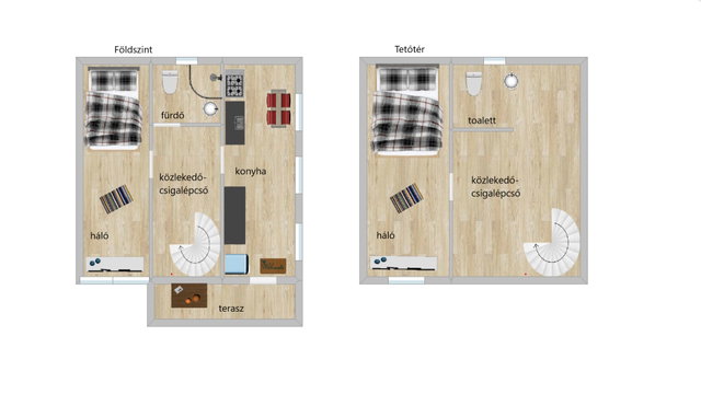 Eladó családi ház, Vecsésen 74.9 M Ft, 2 szobás