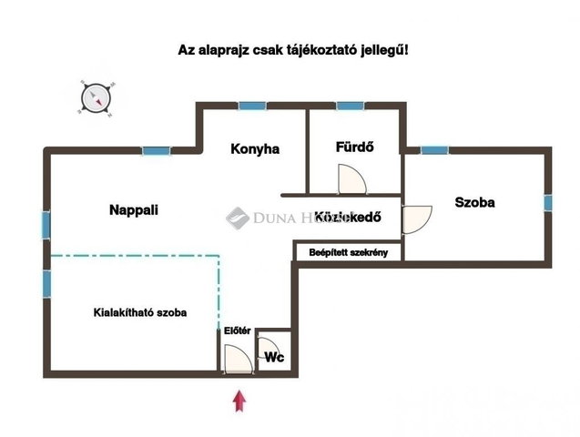 Eladó téglalakás, Szigetszentmiklóson 59 M Ft, 2 szobás