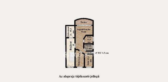 Eladó téglalakás, Budapesten, XXI. kerületben 127.99 M Ft