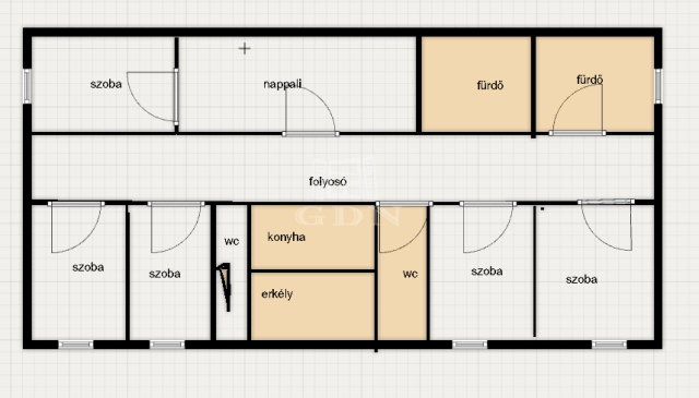 Eladó családi ház, Csonkahegyháton 21.9 M Ft, 6 szobás