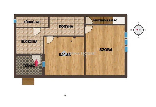 Eladó téglalakás, Martfűn 34 M Ft, 2 szobás