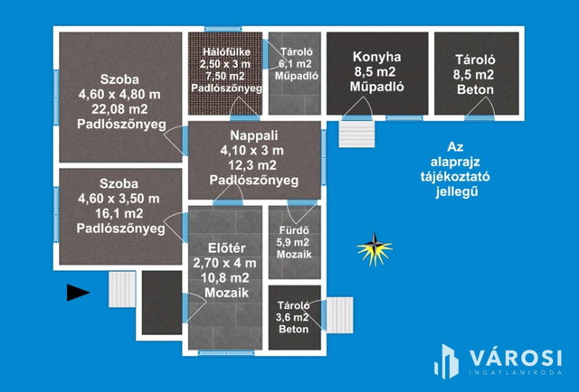 Eladó családi ház, Kisteleken 44.9 M Ft, 4 szobás