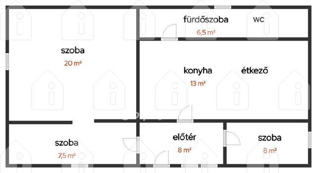 Eladó családi ház, Balassagyarmaton 33 M Ft, 1+2 szobás