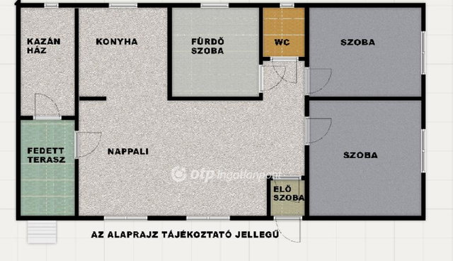 Eladó ikerház, Nyíregyházán 55 M Ft, 3 szobás