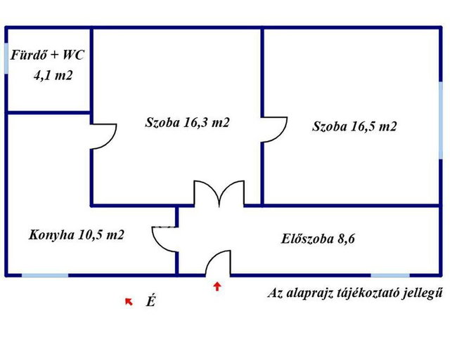 Eladó családi ház, Pilisen 42.5 M Ft, 2 szobás