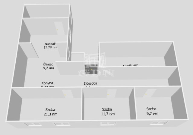 Eladó családi ház, Budapesten, XIX. kerületben 79.9 M Ft