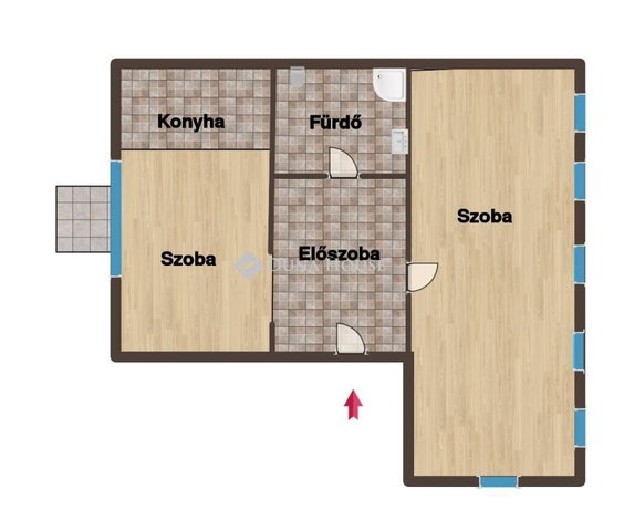 Kiadó iroda, Budapesten, XIV. kerületben, Cinkotai úton, 3 szobás