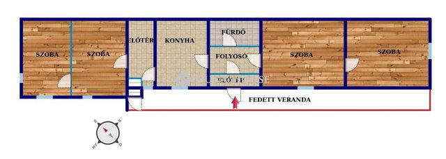 Eladó családi ház, Mohán 40.9 M Ft, 4 szobás