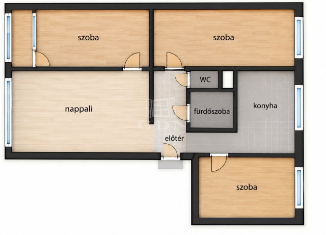 Eladó panellakás, Budapesten, XV. kerületben 82.95 M Ft