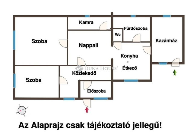 Eladó családi ház, Sülysápon 59 M Ft, 3 szobás