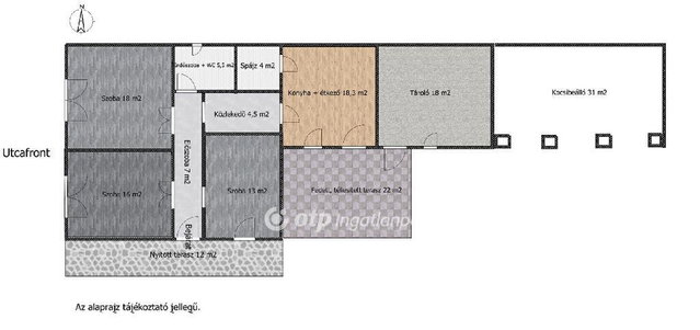 Eladó családi ház, Mezőfalván 58 M Ft, 3 szobás