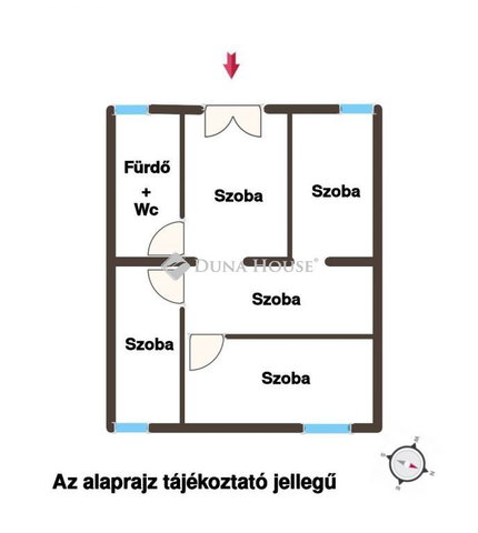 Eladó iroda, Sopronban 33.95 M Ft, 5 szobás / költözzbe.hu