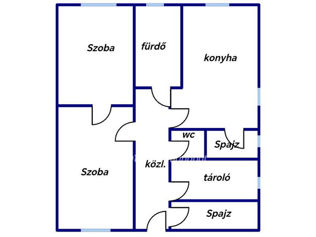 Eladó téglalakás, Egerben 66 M Ft, 2 szobás
