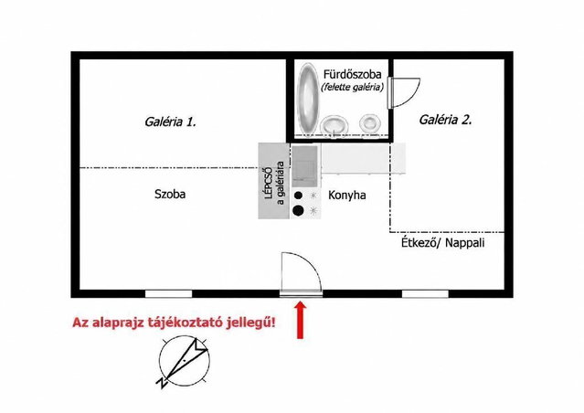 Eladó téglalakás, Budapesten, VIII. kerületben 54.9 M Ft