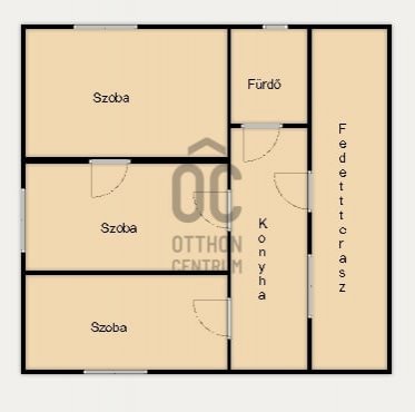 Eladó családi ház, Kecskeméten 29 M Ft, 3 szobás
