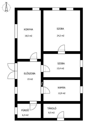 Eladó mezogazdasagi ingatlan, Szentesen 5.5 M Ft, 2 szobás