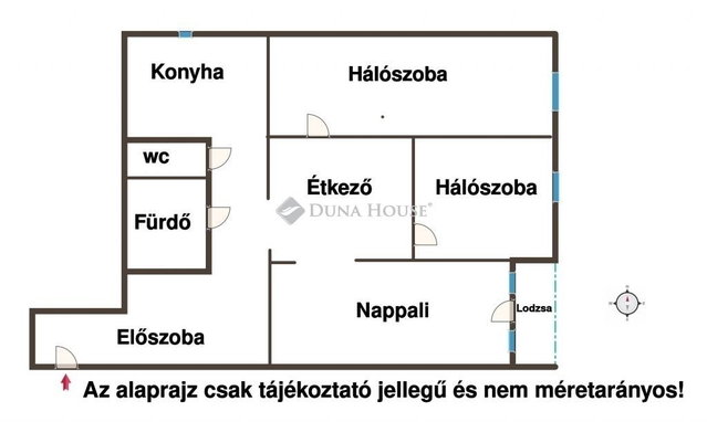 Eladó panellakás, Dunakeszin 66 M Ft, 3 szobás