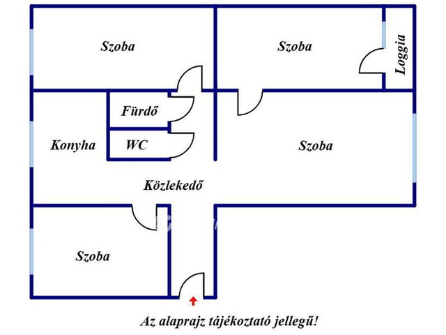 Eladó panellakás, Szegeden 59.9 M Ft, 2+2 szobás
